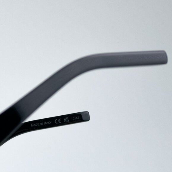 Saint Laurent SLM136 001 BRAND NEW Sunglasses Black Oval Women - Picture 12 of 14